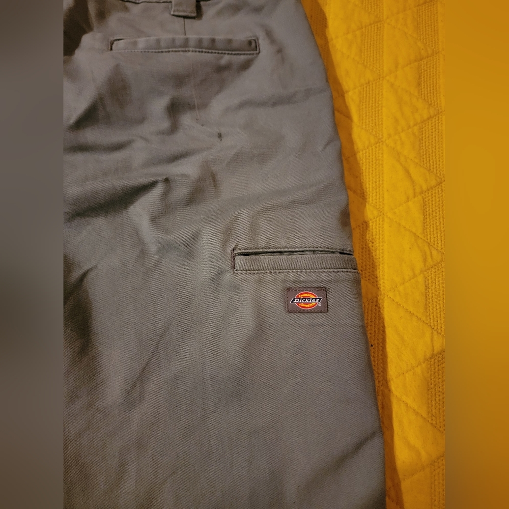 Women's Dickies Flex Fabric Slim Cut Pants - Picture 4 of 10